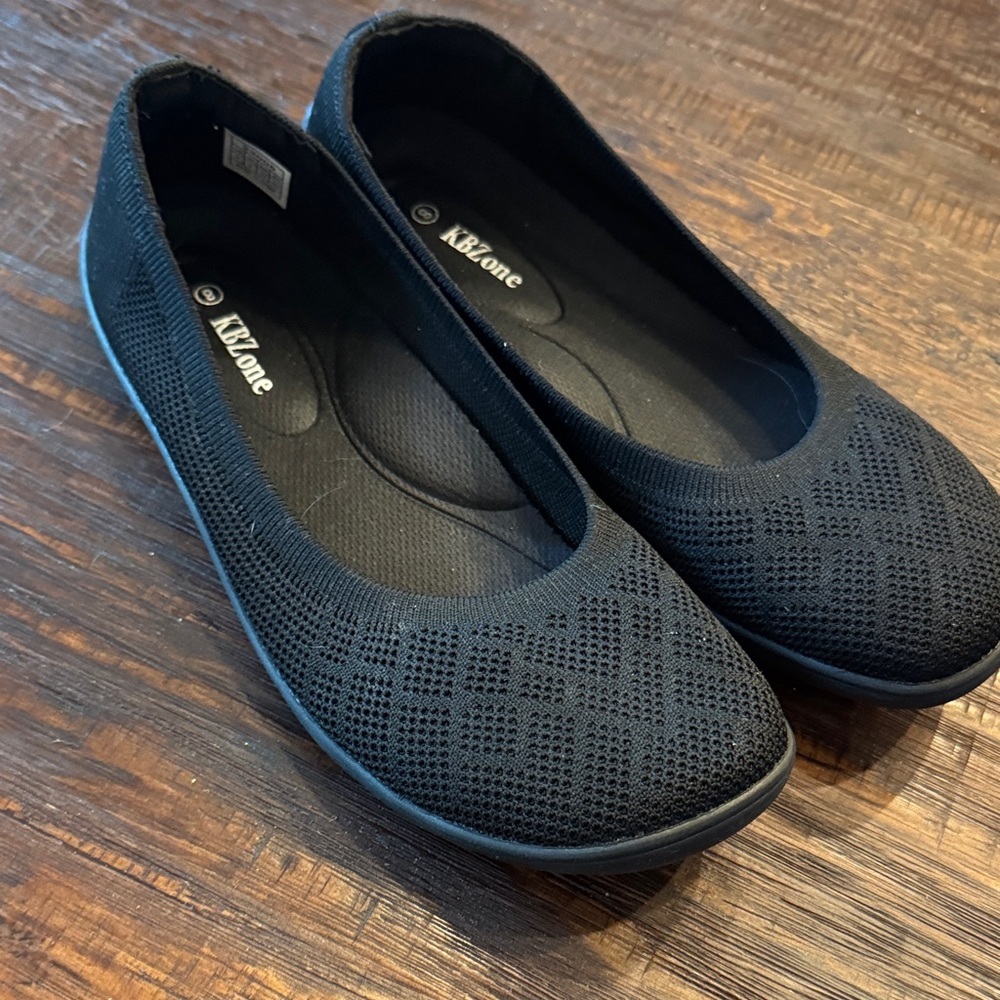 Black Mesh Loafers / R2 - Picture 1 of 4